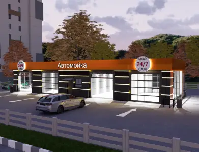 Строительство модульного автомоечного комплекса