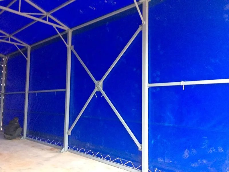 Изготовление тентовой автомойки